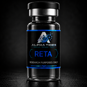 Reta research peptide vial