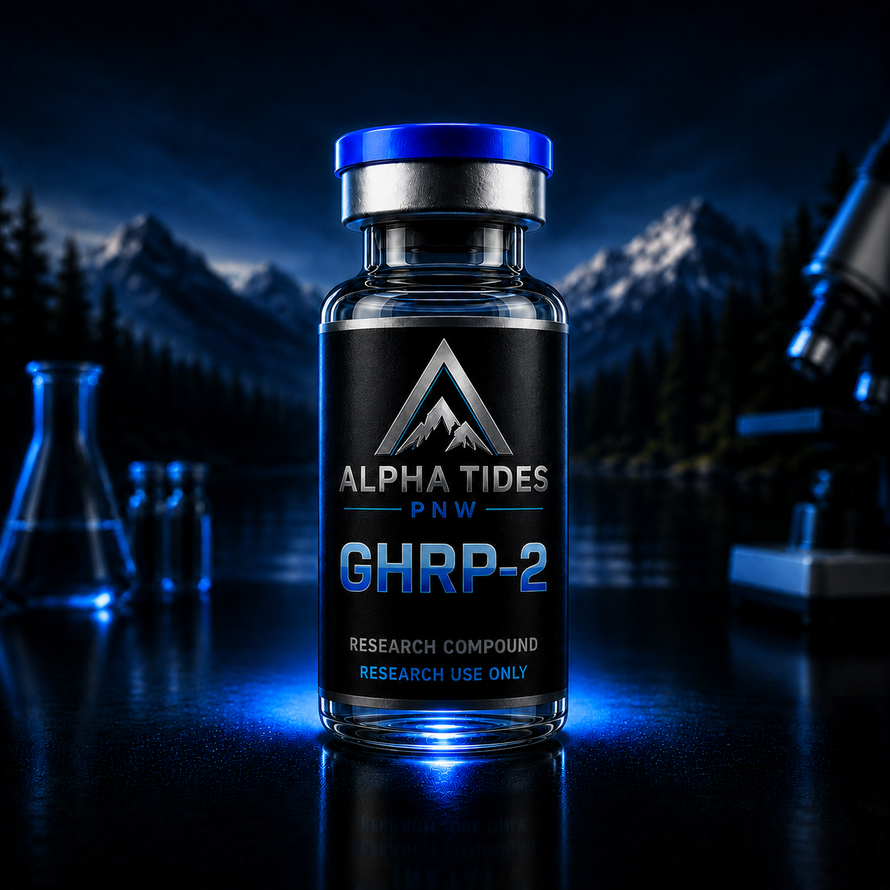 Alpha Tides PNW GHRP-2 research compound
